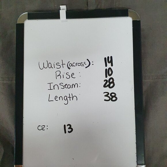 Peruvian Connection Taupe Linen Cotton Blend Womens 2 Cargo Pants Straight Leg - Picture 9 of 11